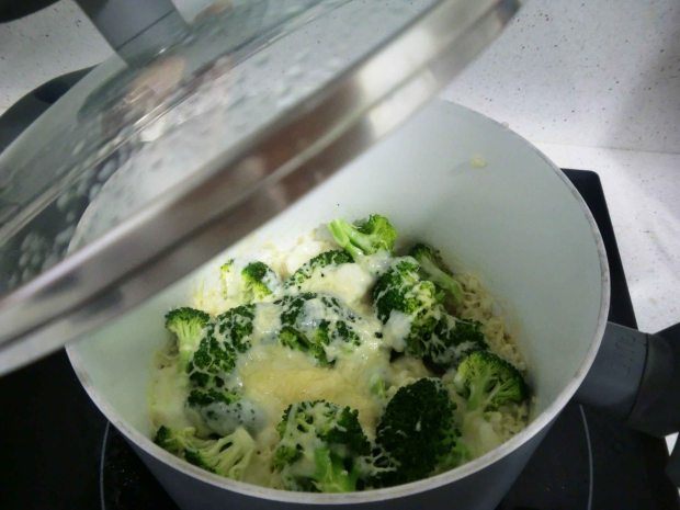 Arroz con brócoli